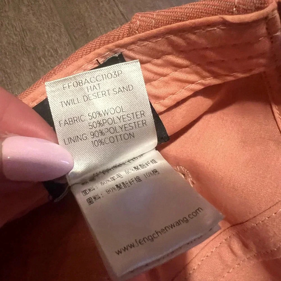 Feng Chen Wang layered baseball cap in Twill Desert Sand - Picture 7 of 12